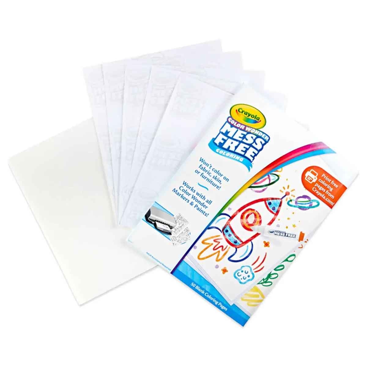 Crayola Classic & Triangular Crayons with Colouring Book & Colouring Pages Bundle Pack Unisex, 3-4 Years