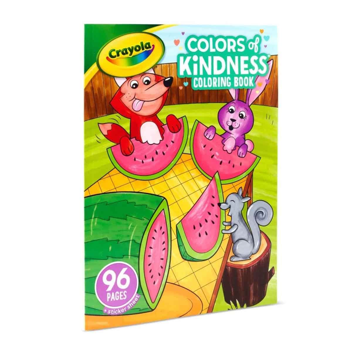 Crayola Classic & Triangular Crayons with Colouring Book & Colouring Pages Bundle Pack Unisex, 3-4 Years