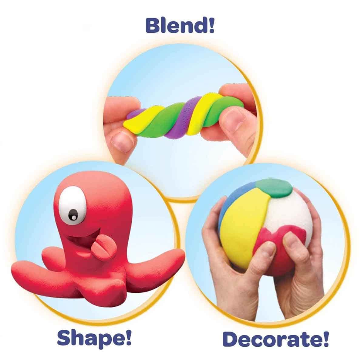 Crayola Clay & Snow Explorer with Disney Stitch Modelling Foam & Compound Kings Slime Kit Bundle Unisex, 5-7 Years