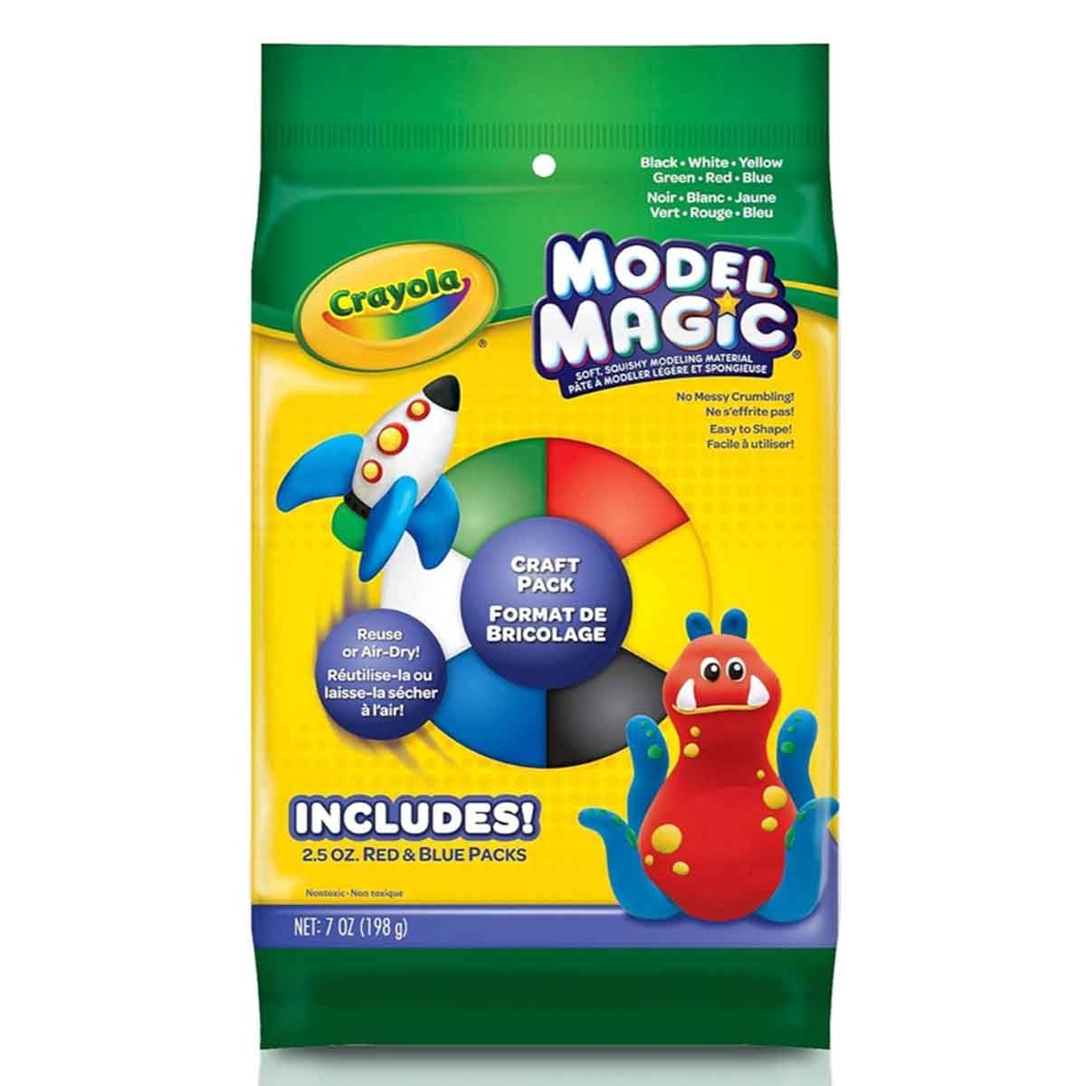 Crayola Clay & Snow Explorer with Disney Stitch Modelling Foam & Compound Kings Slime Kit Bundle Unisex, 5-7 Years