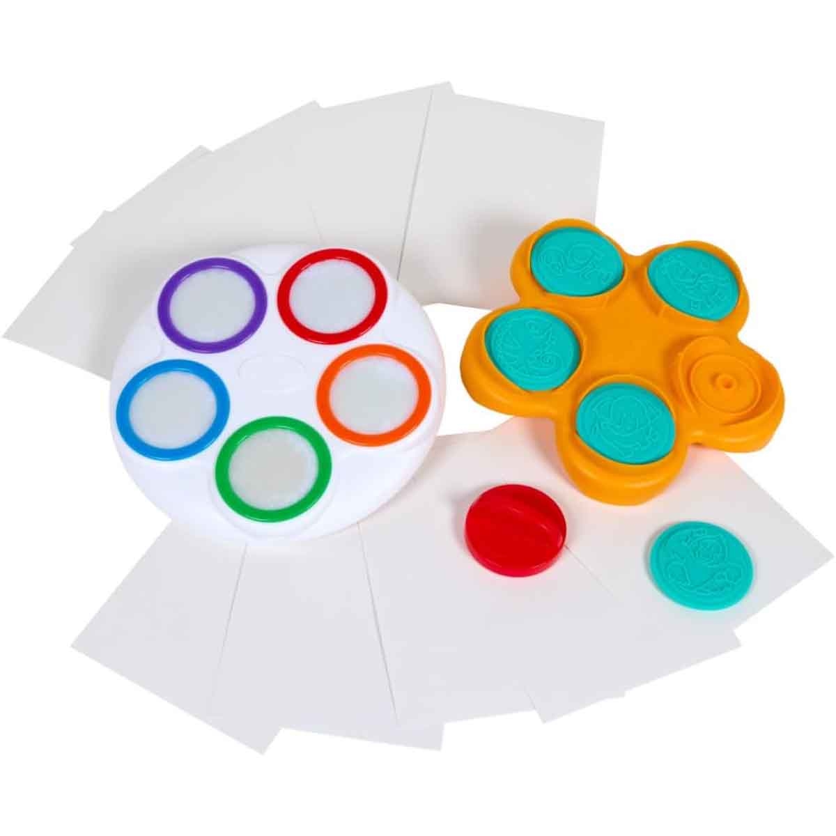 Crayola Color Wonder Mess Free Fingerpainting & Stamper Art Kit Unisex, 3-4 Years