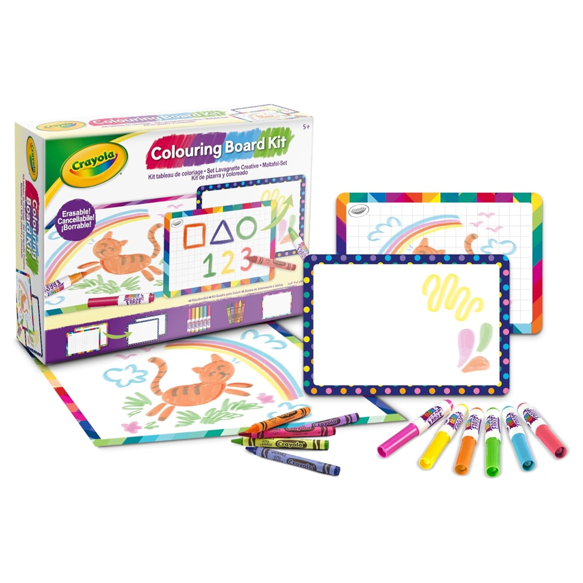 Crayola Colour Board Kit Unisex, 3-4 Years