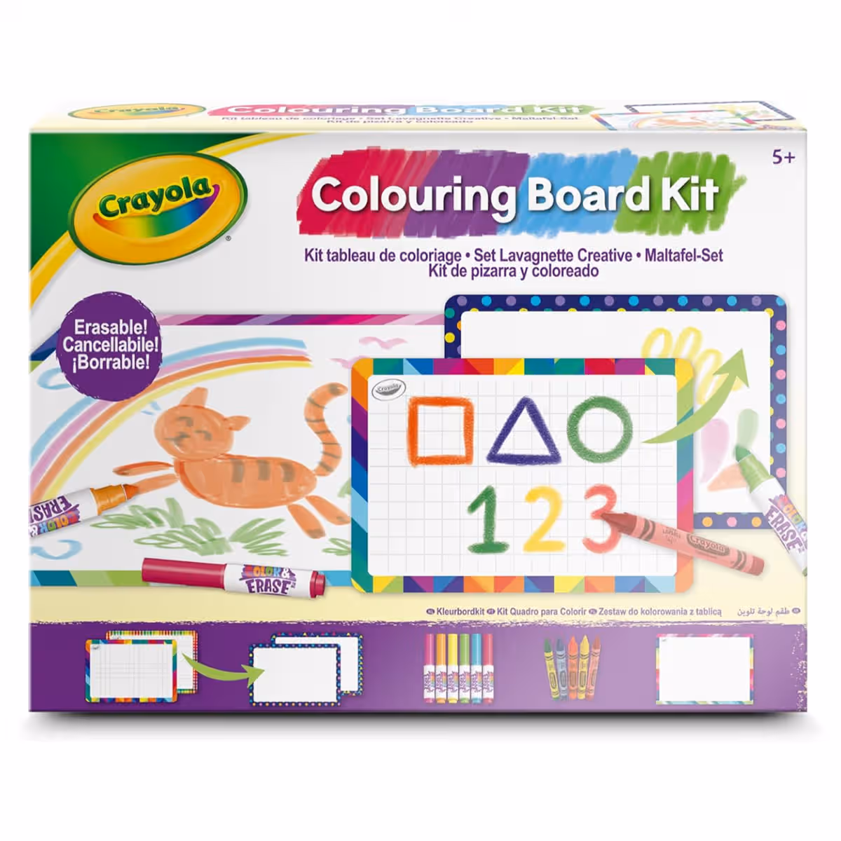 Crayola Colour Board Kit Unisex, 3-4 Years