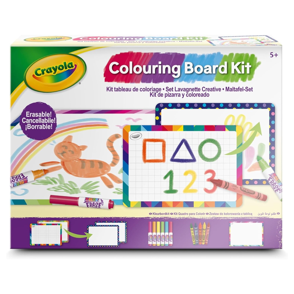 Crayola Colour Board Kit Unisex, 3-4 Years