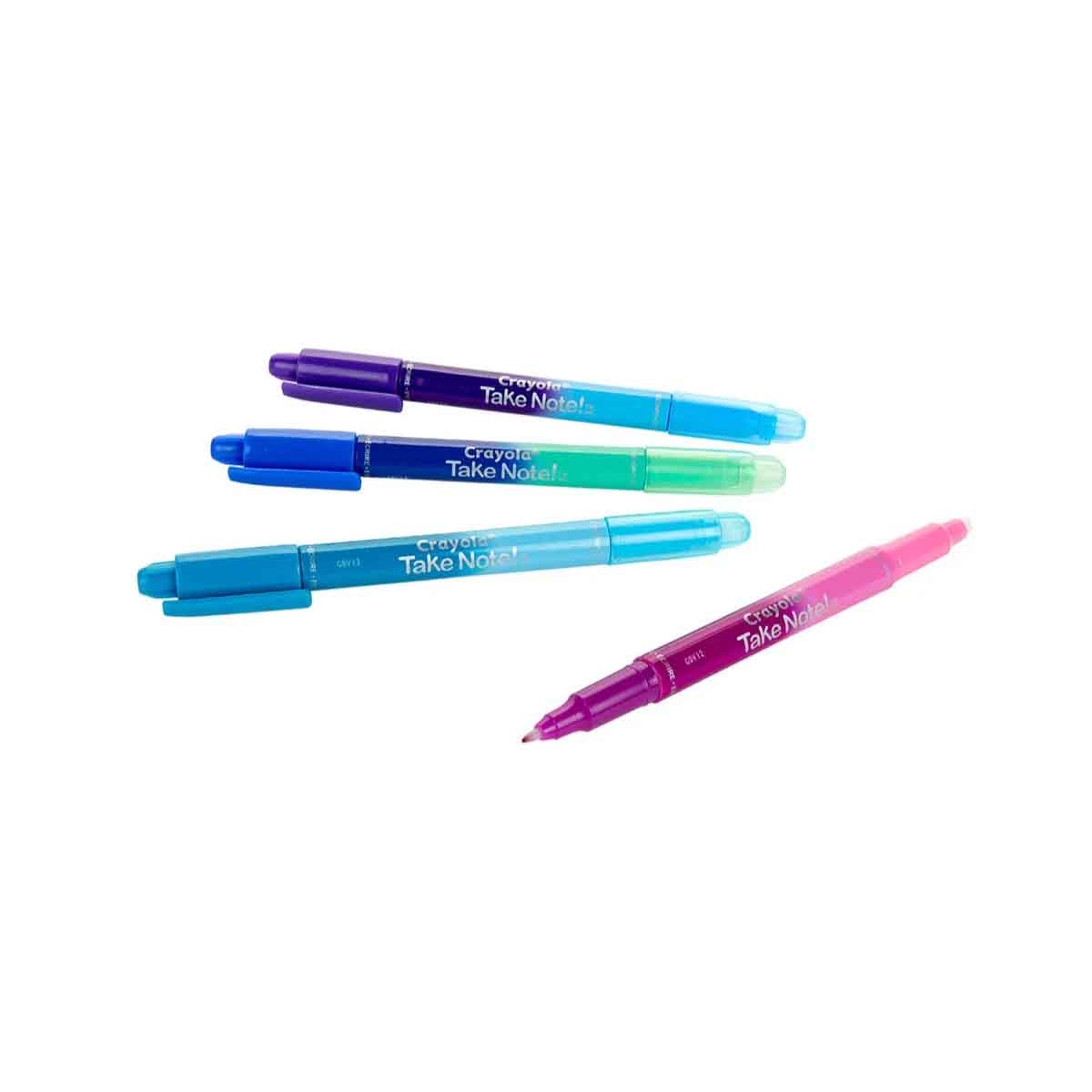 Crayola Colour Changing & Paint Brush Pens, Crayons with Oil Pastels & Colouring Book Bundle Pack Unisex, 5-7 Years