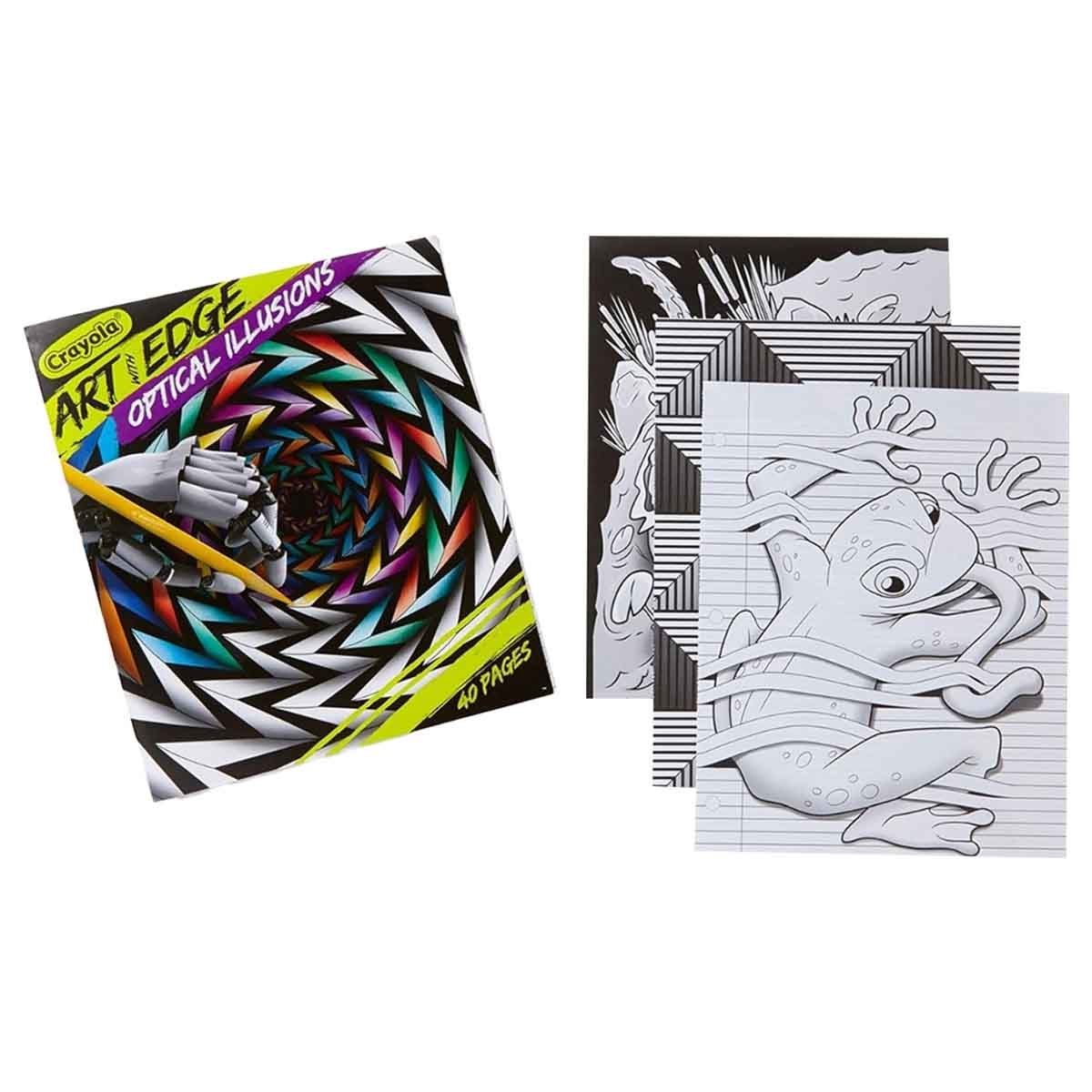 Crayola Colour Changing & Paint Brush Pens, Crayons with Oil Pastels & Colouring Book Bundle Pack Unisex, 5-7 Years