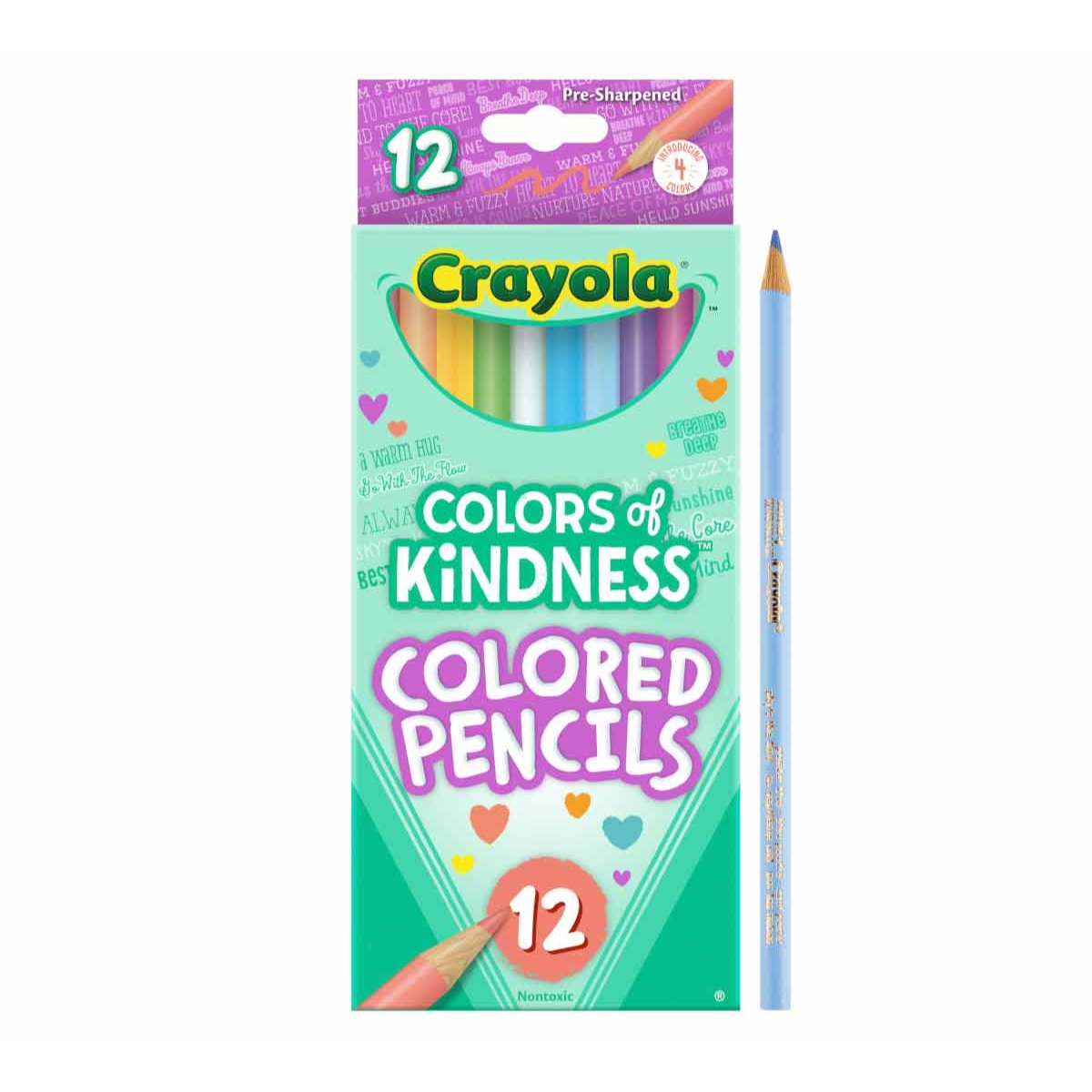 Crayola Coloured Pencils Unisex, 5-7 Years, Pack of 12