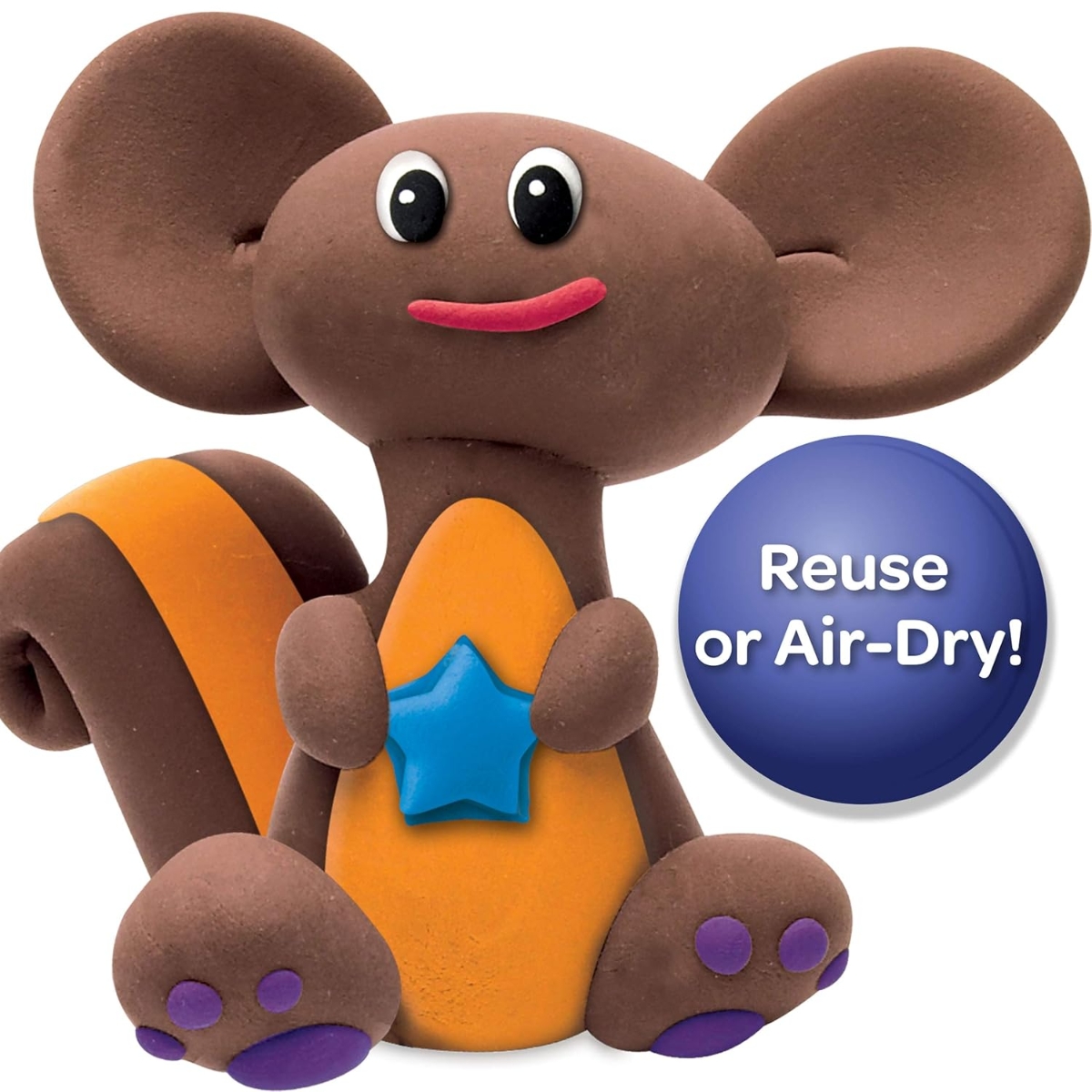 Crayola Craft Pack Model Magic Modeling Clay Unisex, 5-7 Years, Pack of 6