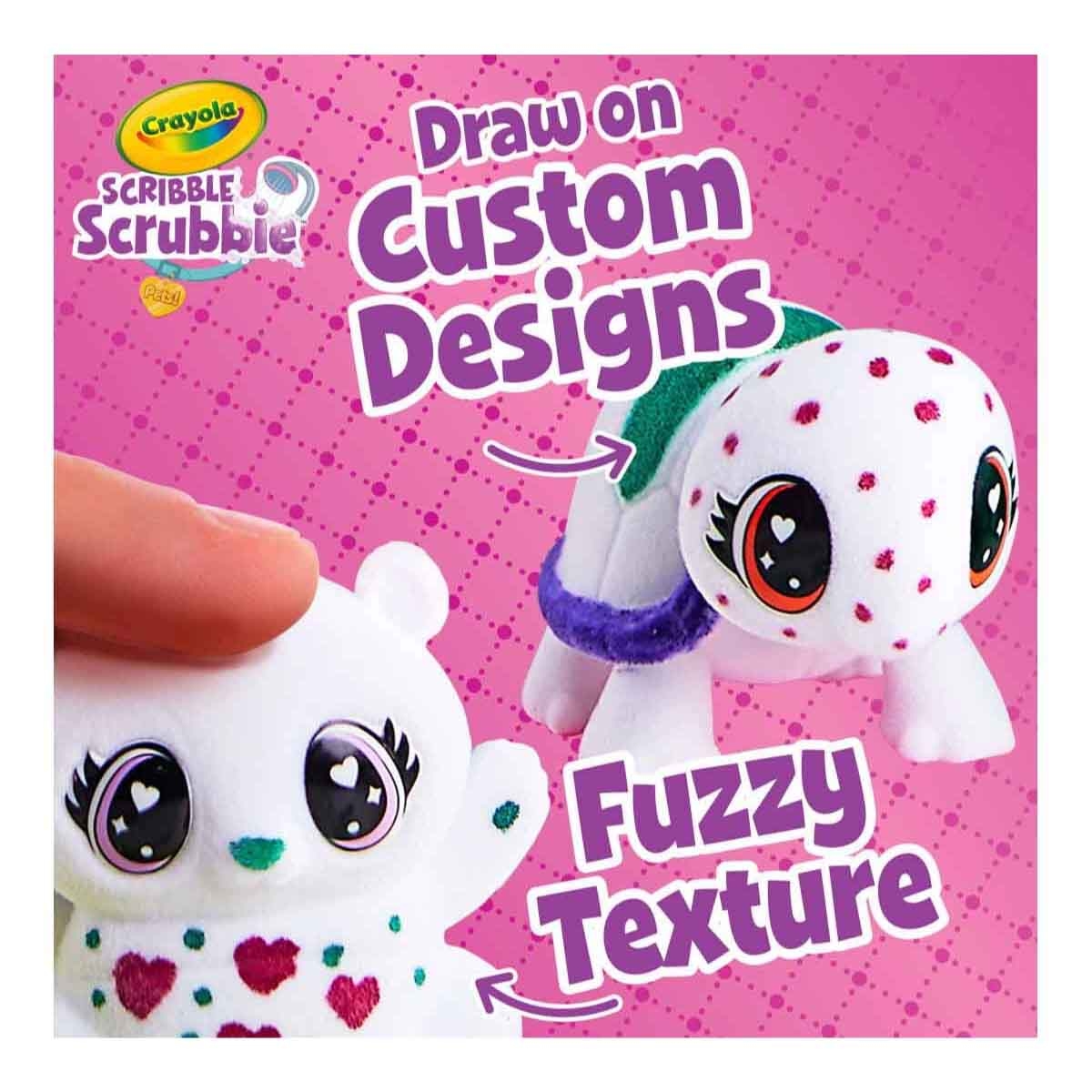 كرايولا مجموعة ألوان شمعية مع كتاب تلوين وحيوانات سكريبل سكربي مجموعة، للجنسين، 3-4 سنوات