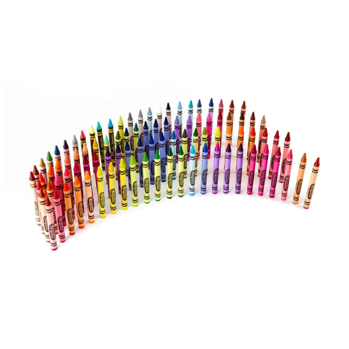 كرايولا مجموعة ألوان شمعية مع كتاب تلوين وحيوانات سكريبل سكربي مجموعة، للجنسين، 3-4 سنوات