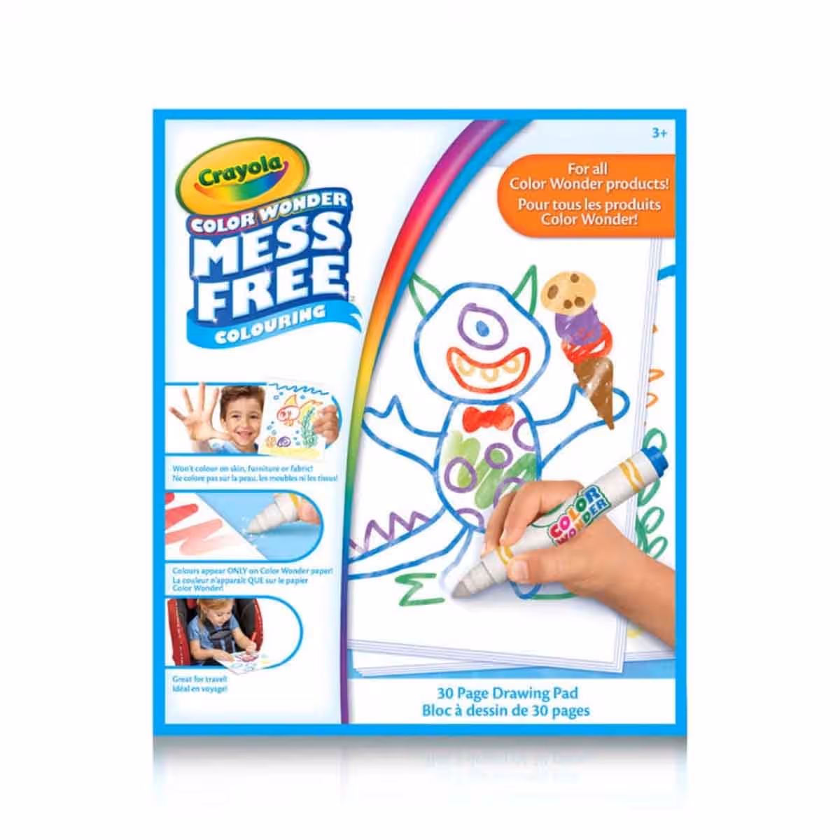 Crayola Crayons & Oil Pastels with Colouring Book & Blank Paper Pad Bundle Pack Unisex, 5-7 Years