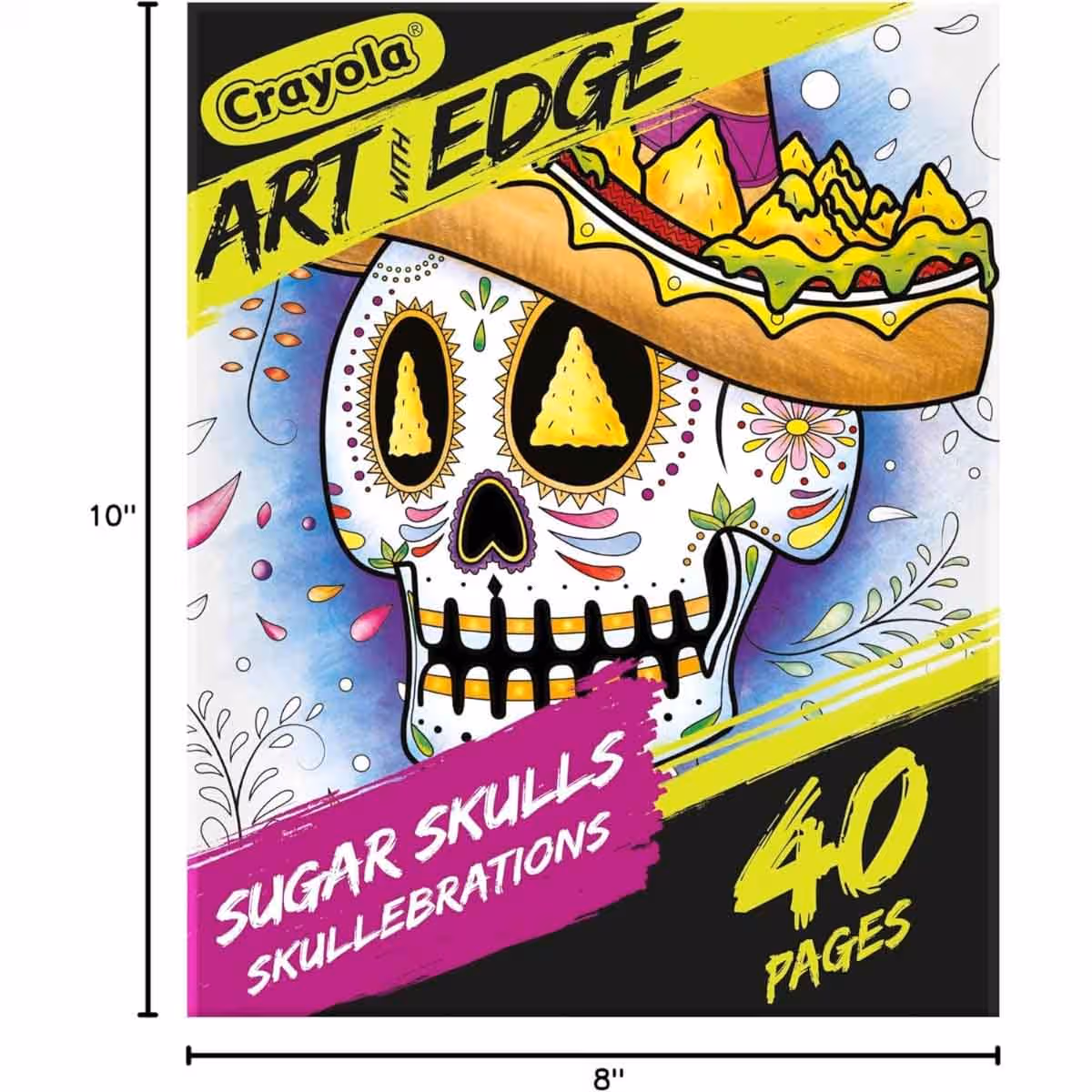 Crayola Crayons & Oil Pastels with Colouring Book & Blank Paper Pad Bundle Pack Unisex, 5-7 Years