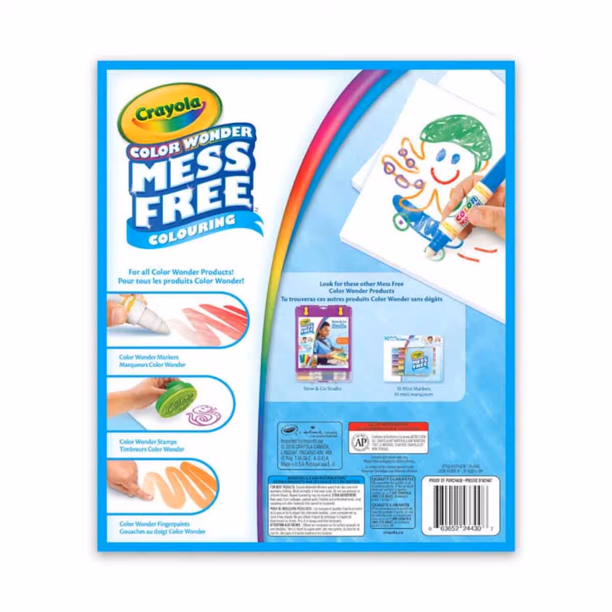 Crayola Crayons & Oil Pastels with Colouring Book & Blank Paper Pad Bundle Pack Unisex, 5-7 Years