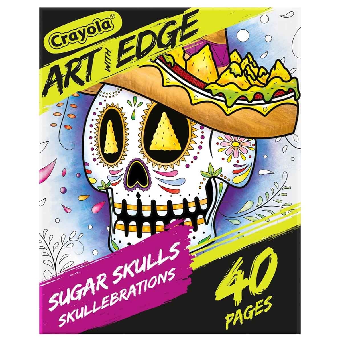 Crayola Crayons & Oil Pastels with Colouring Book & Blank Paper Pad Bundle Pack Unisex, 5-7 Years