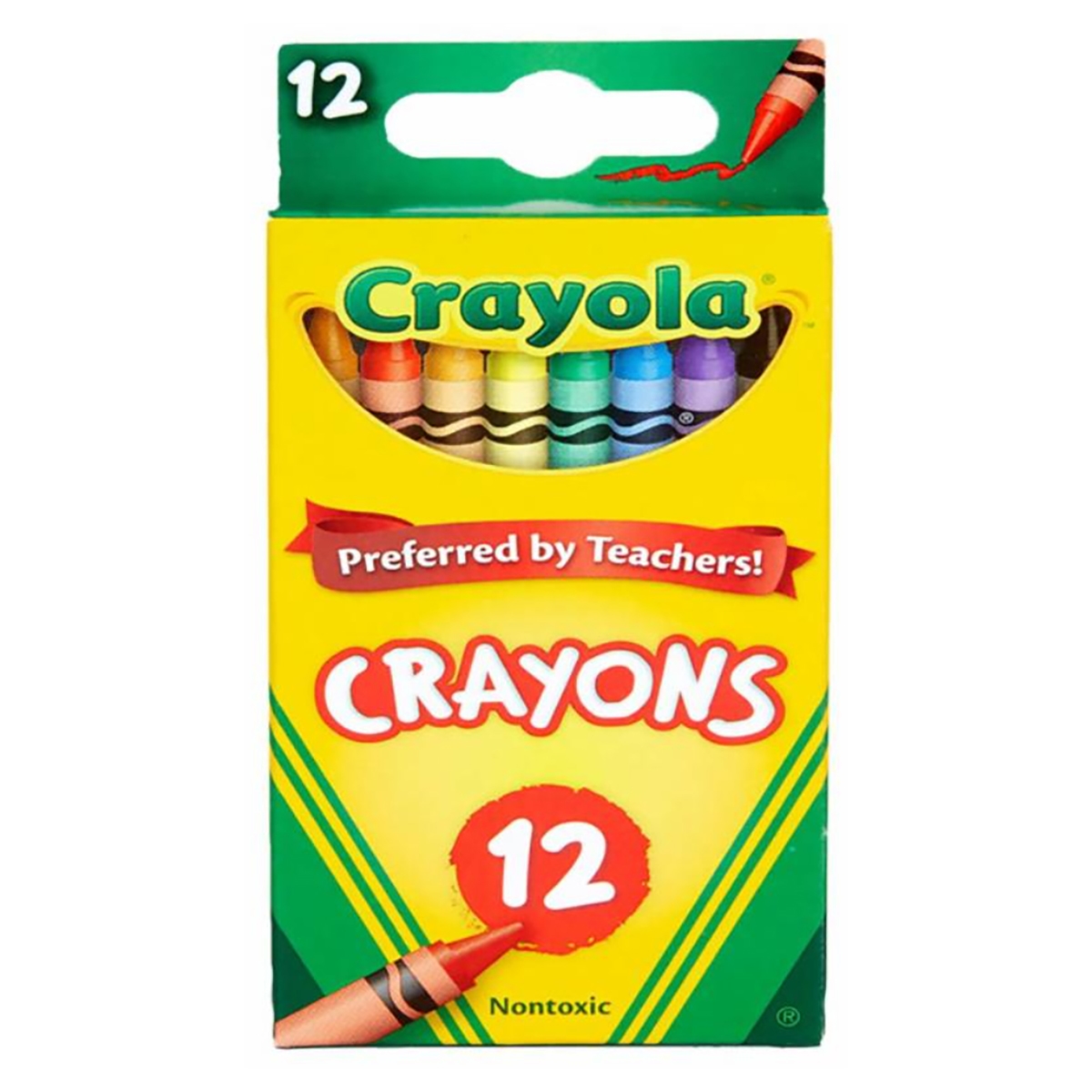Crayola Crayons Unisex, 3-4 Years, Pack of 12