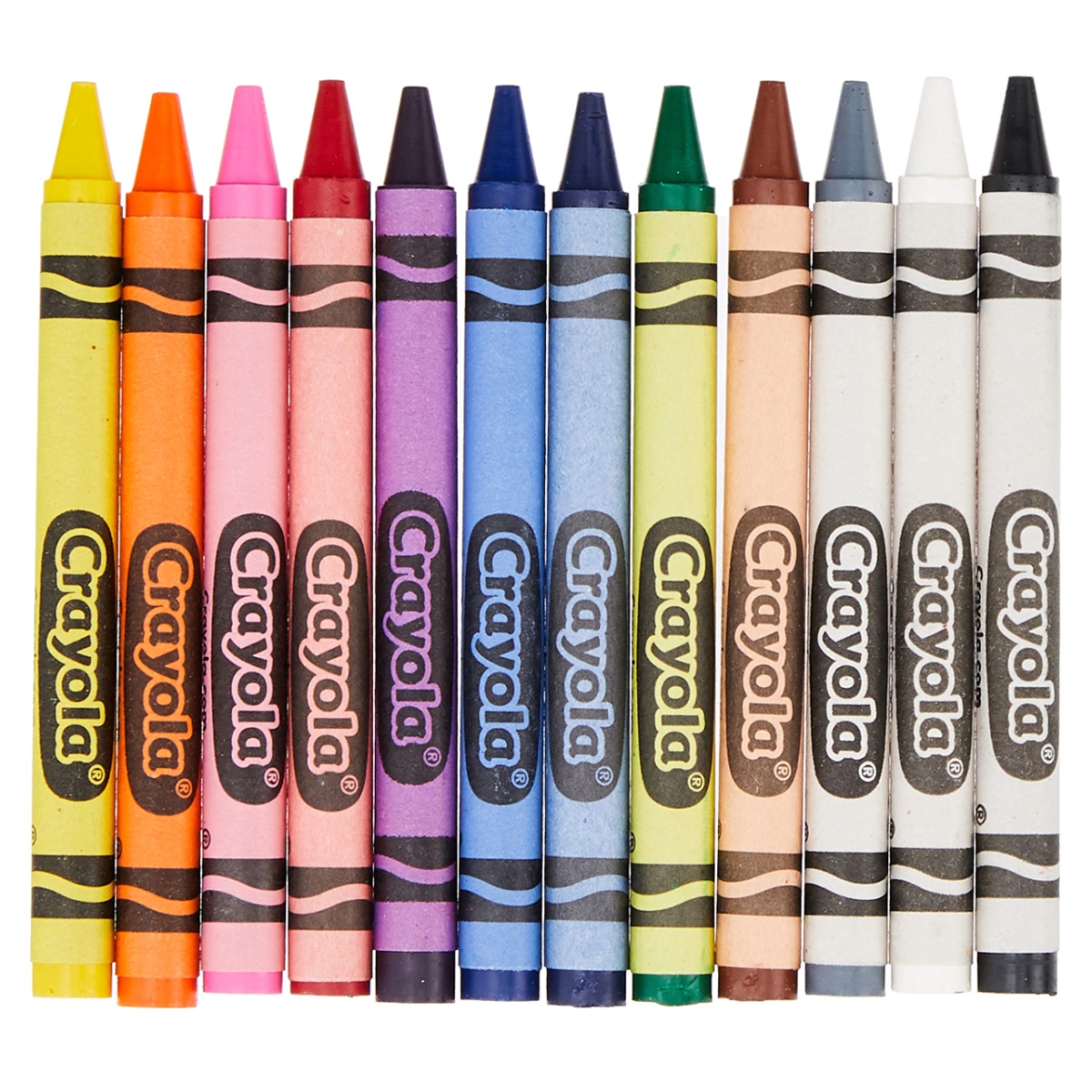 Crayola Crayons Unisex, 3-4 Years, Pack of 12