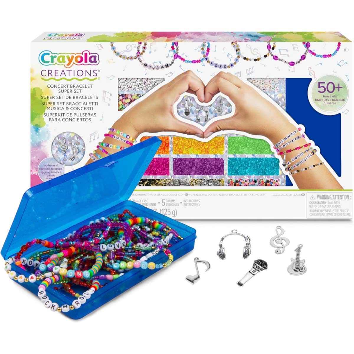 Crayola Creations Concert Bracelets Super Set Girls, 8-10 Years