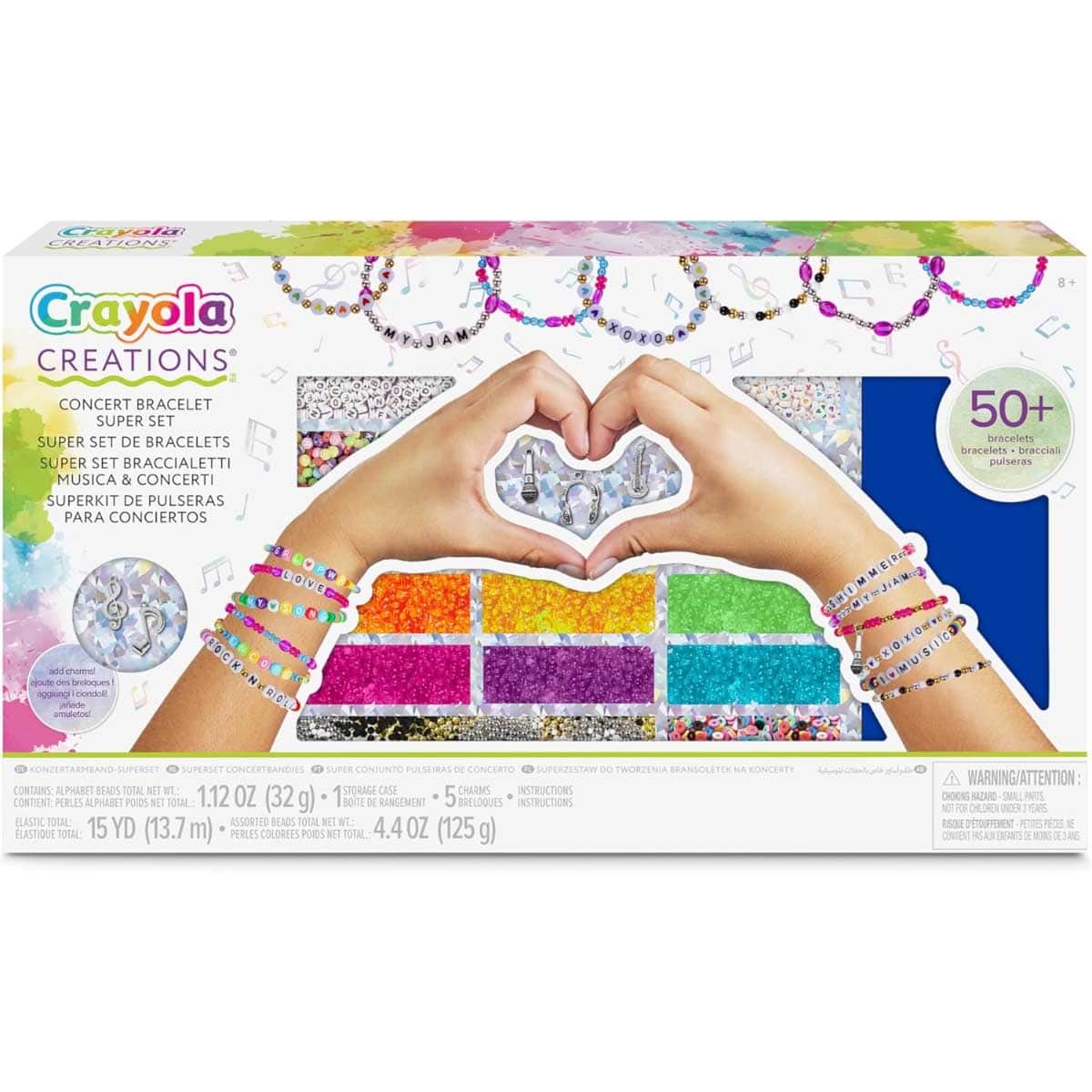 Crayola Creations Concert Bracelets Super Set Girls, 8-10 Years