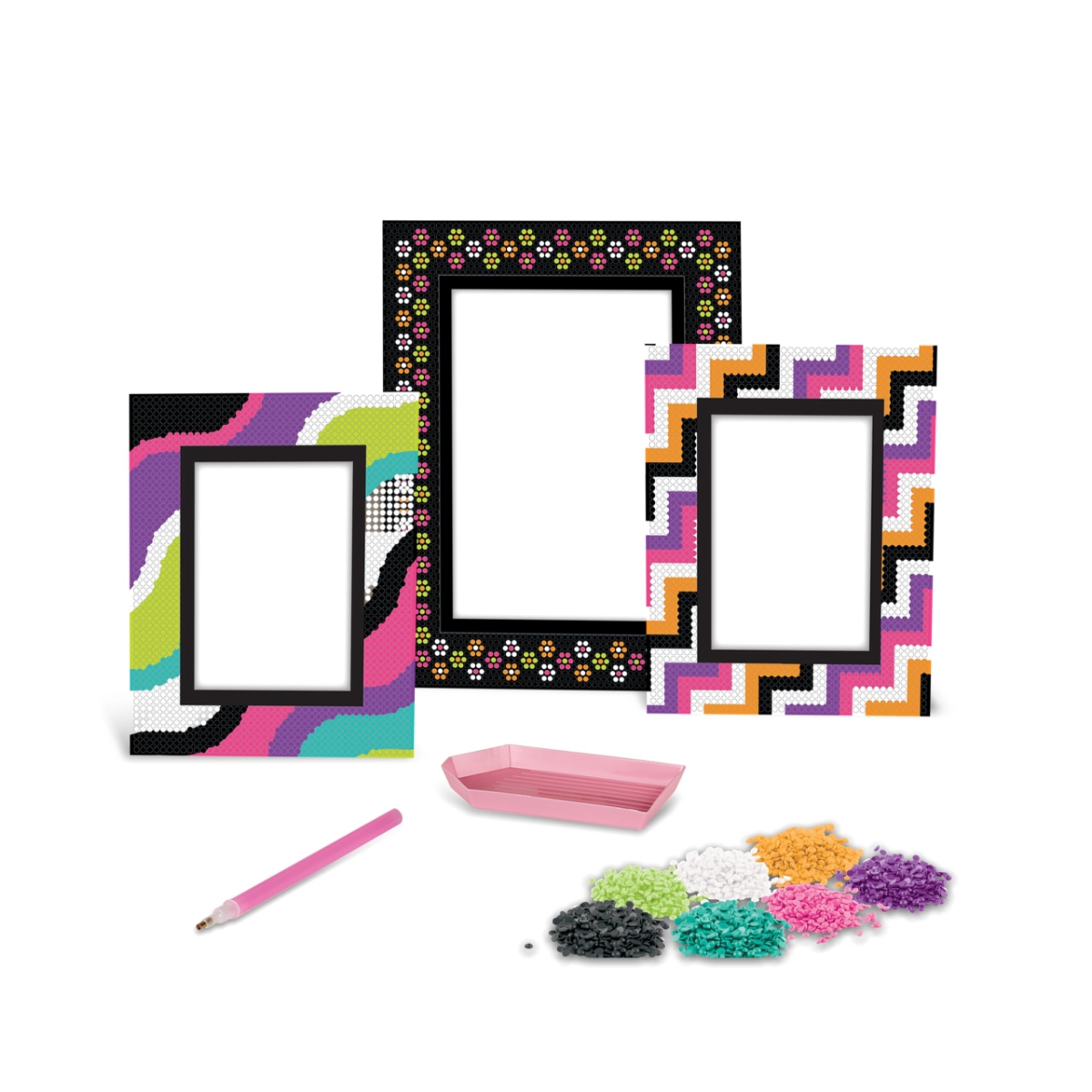 Crayola Creations Crystalize It Photo Frames Set Unisex, 8-10 Years