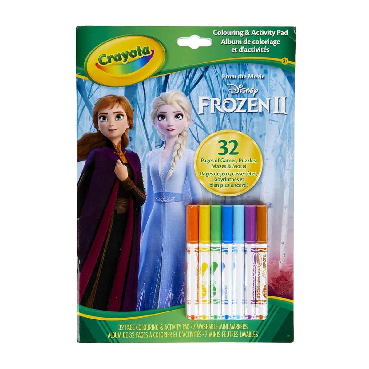 Crayola Disney Frozen Coloring & Activity Set Girls, 3-4 Years