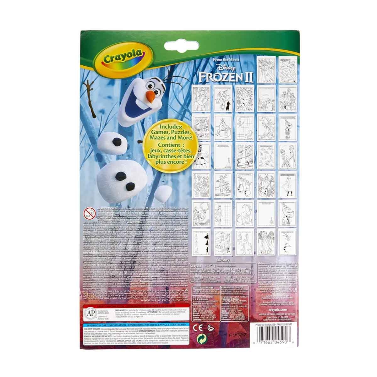 Crayola Disney Frozen Coloring & Activity Set Girls, 3-4 Years