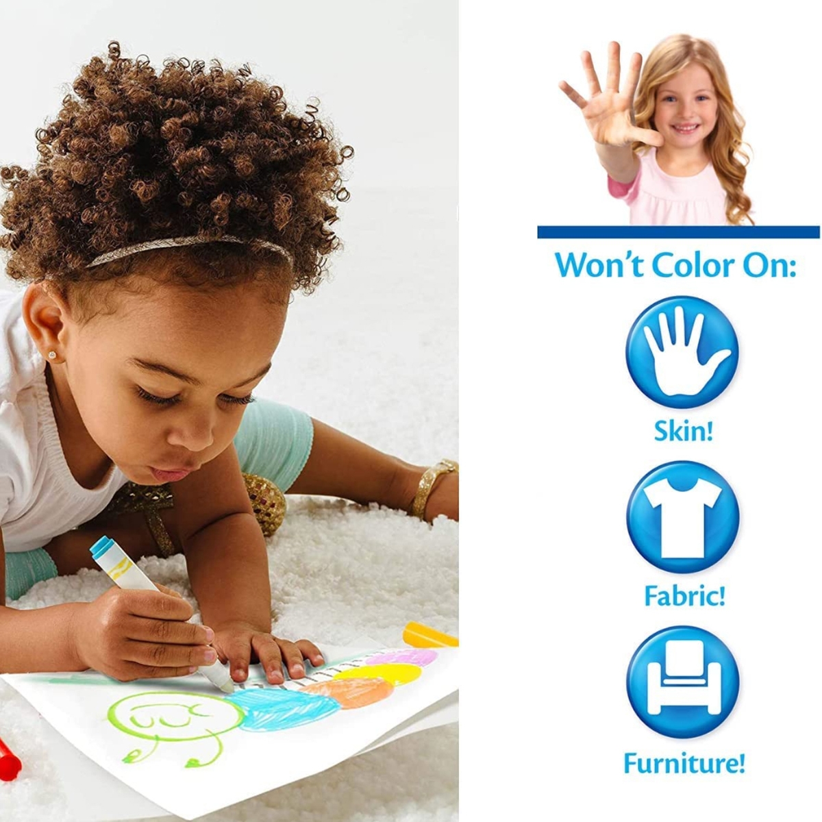 Crayola Disney Princess Color Wonder Assorted Coloring Book and Markers Set Unisex, 3-4 Years