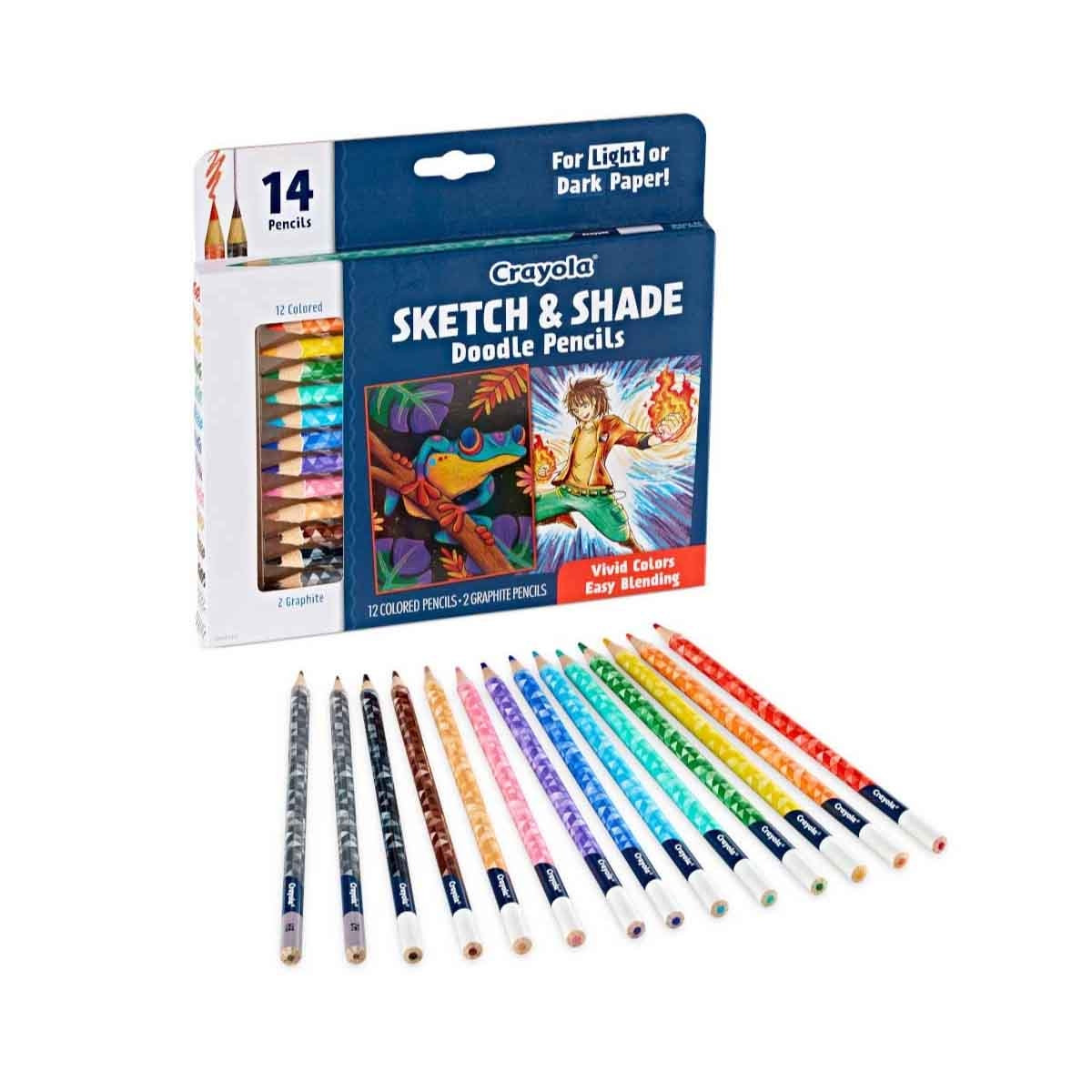 كرايولا مجموعة أقلام رسم وأقلام شمعية جامبو مع دفتر تتبع ولوحة قابلة للمسح مجموعة، للجنسين، 5-7 سنوات