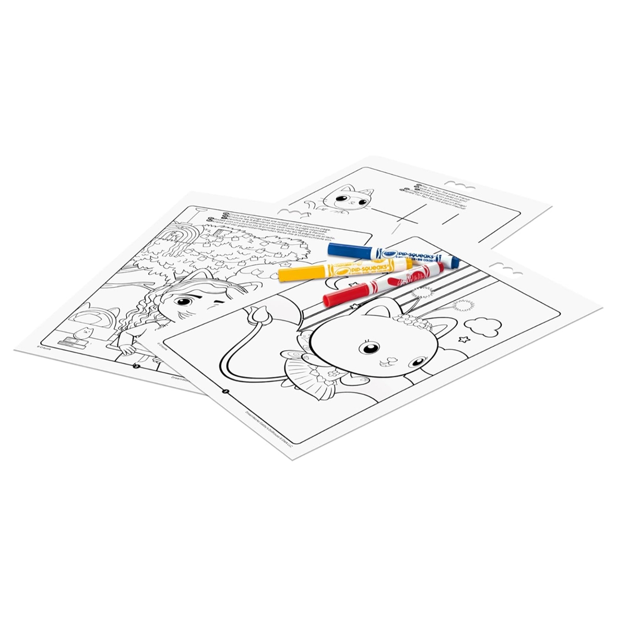 Crayola Gabby Color & Activity Pad Art Kit Unisex, 3-4 Years