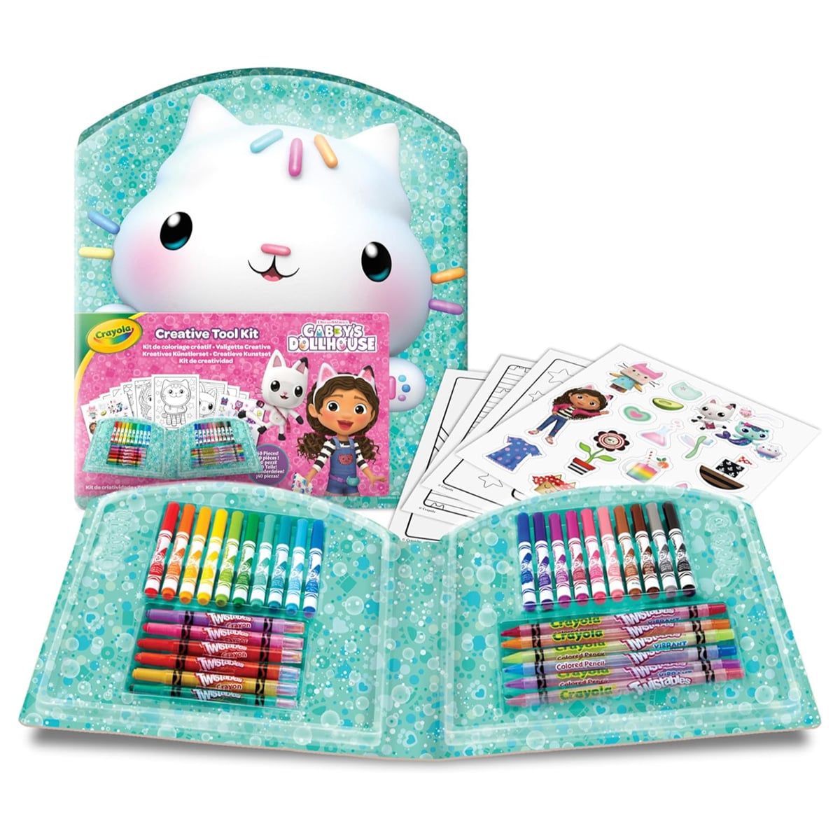 Crayola Gabby's Dollhouse Creative Art Kit Unisex, 3-4 Years