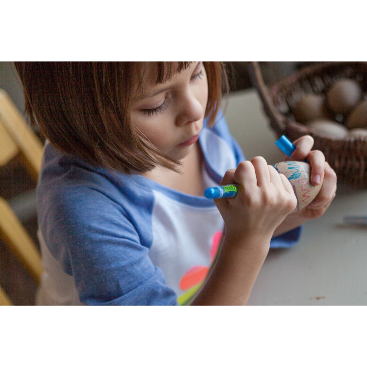 كرايولا ماركرز جليتر للجنسين، 5-7 سنوات، مجموعة من 6