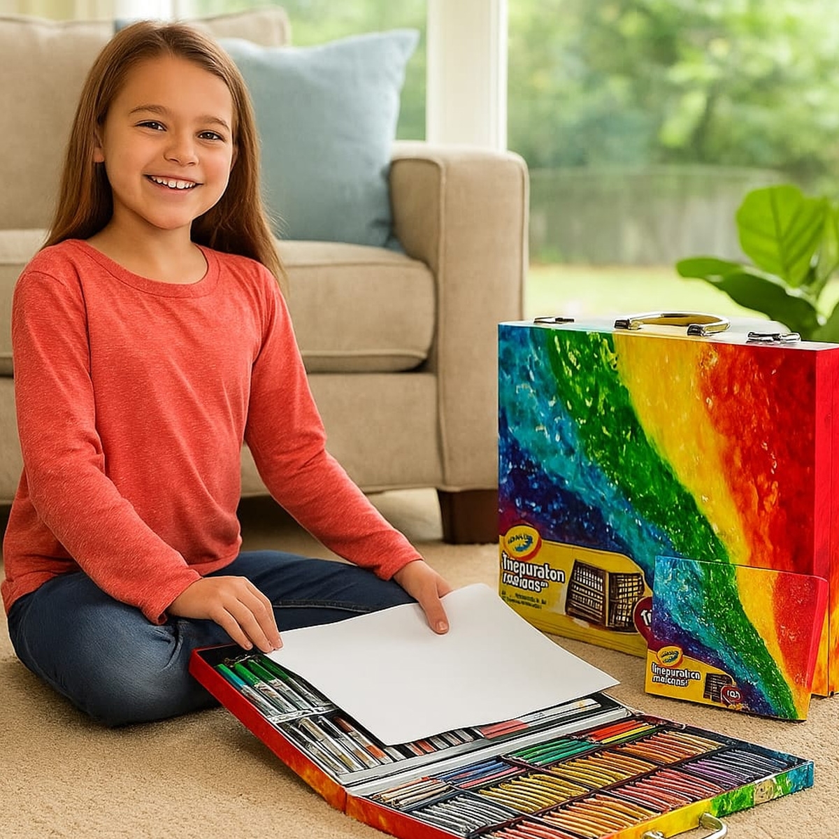 Crayola Inspiration Art Case with Crayons Unisex, 3-4 Years, Pack of 140