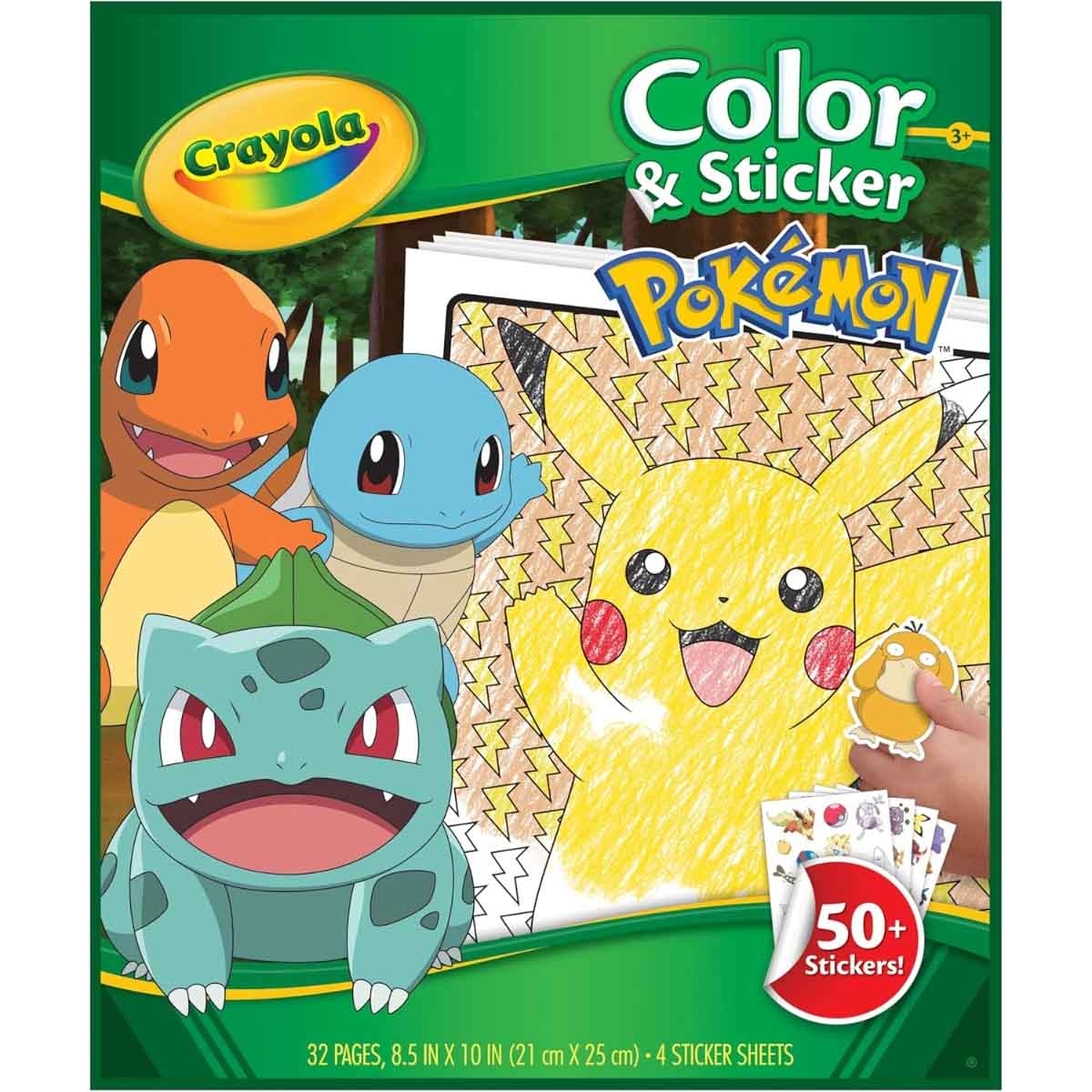 Crayola Large & Ultra-Clean Crayons with Sticker Book & Art Case Bundle Pack Unisex, 3-4 Years
