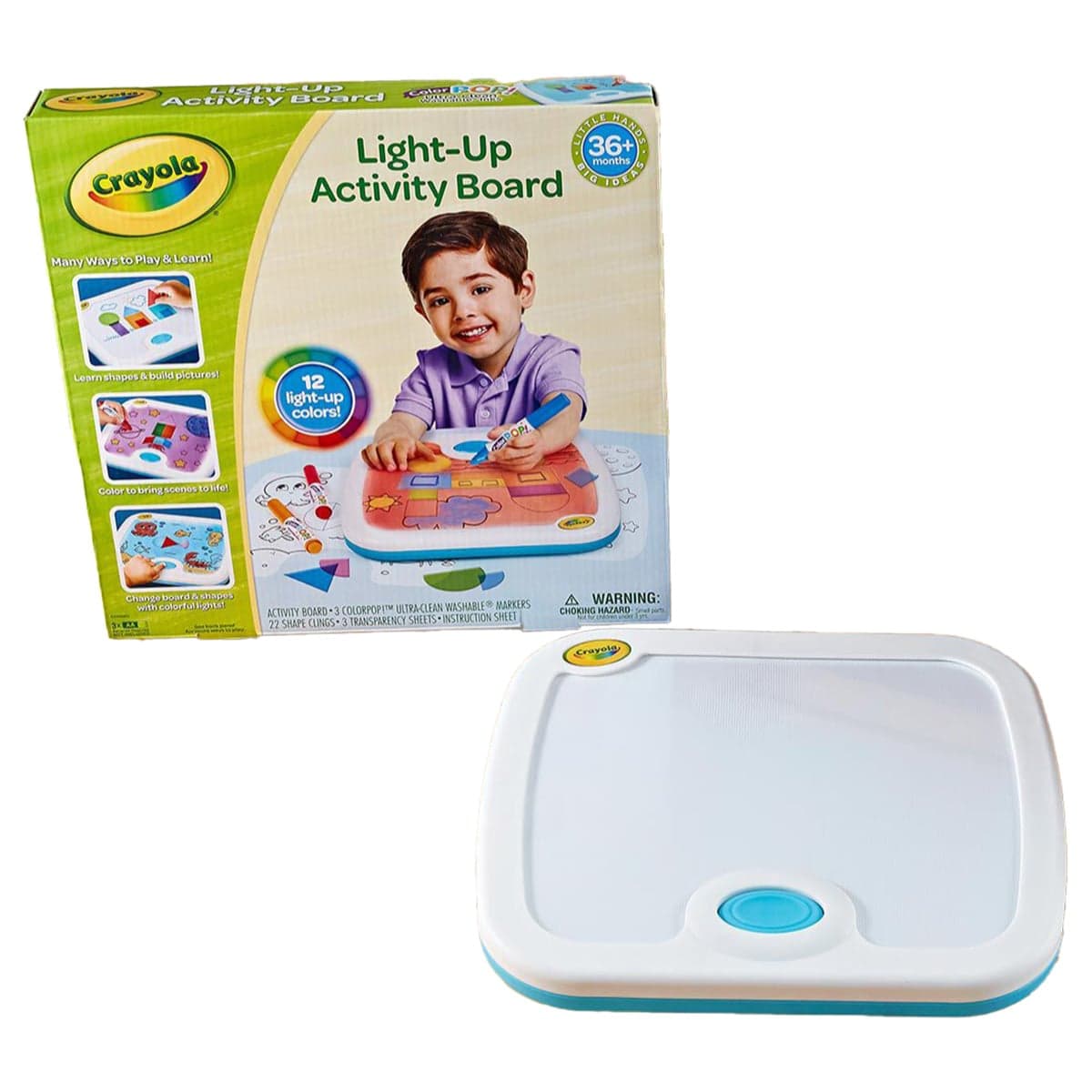 Crayola Light-Up Activity Board Unisex, 3-4 Years, Pack of 6
