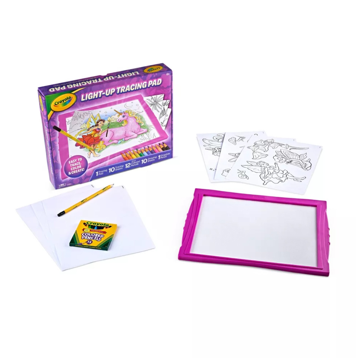 Crayola Light Up Tracing Pad Unisex, 5-7 Years