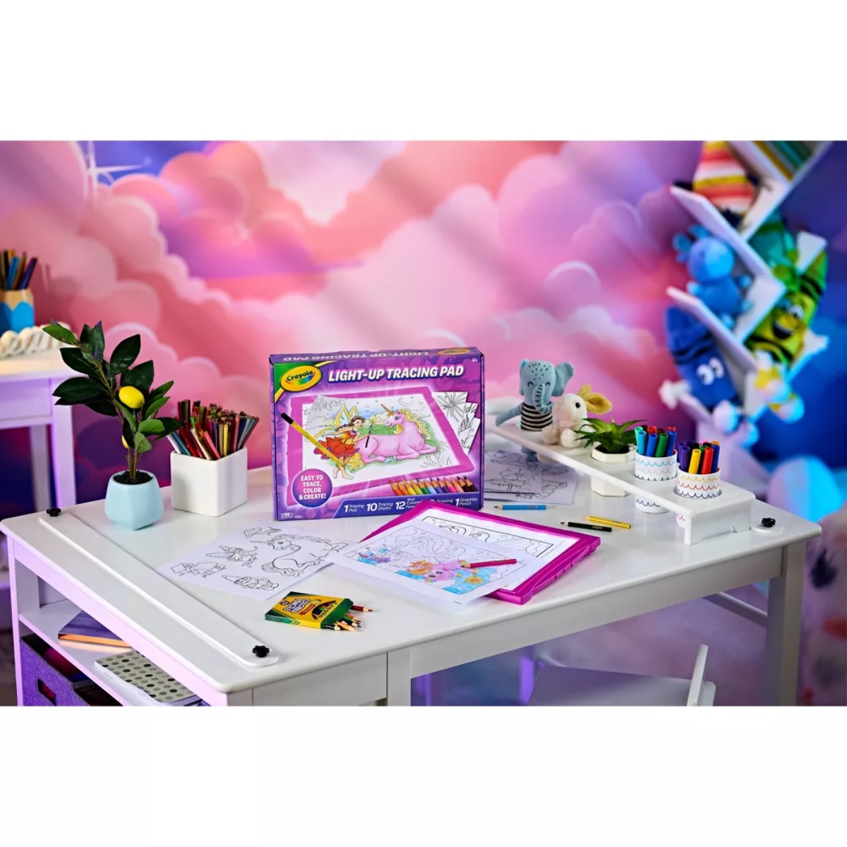 Crayola Light Up Tracing Pad Unisex, 5-7 Years