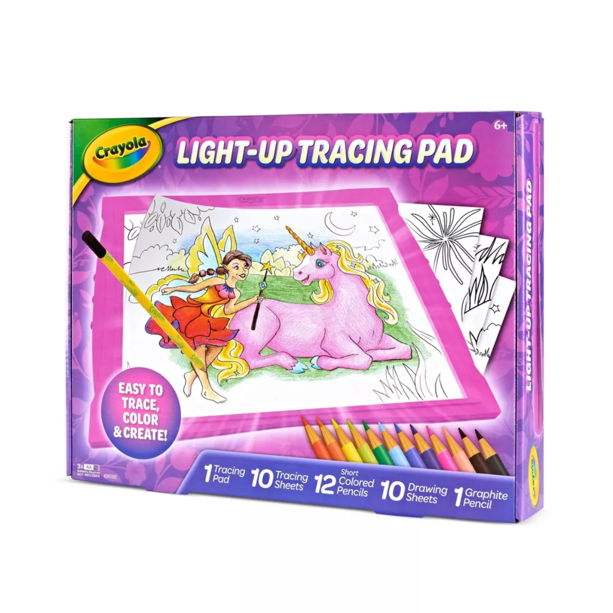 Crayola Light Up Tracing Pad Unisex, 5-7 Years