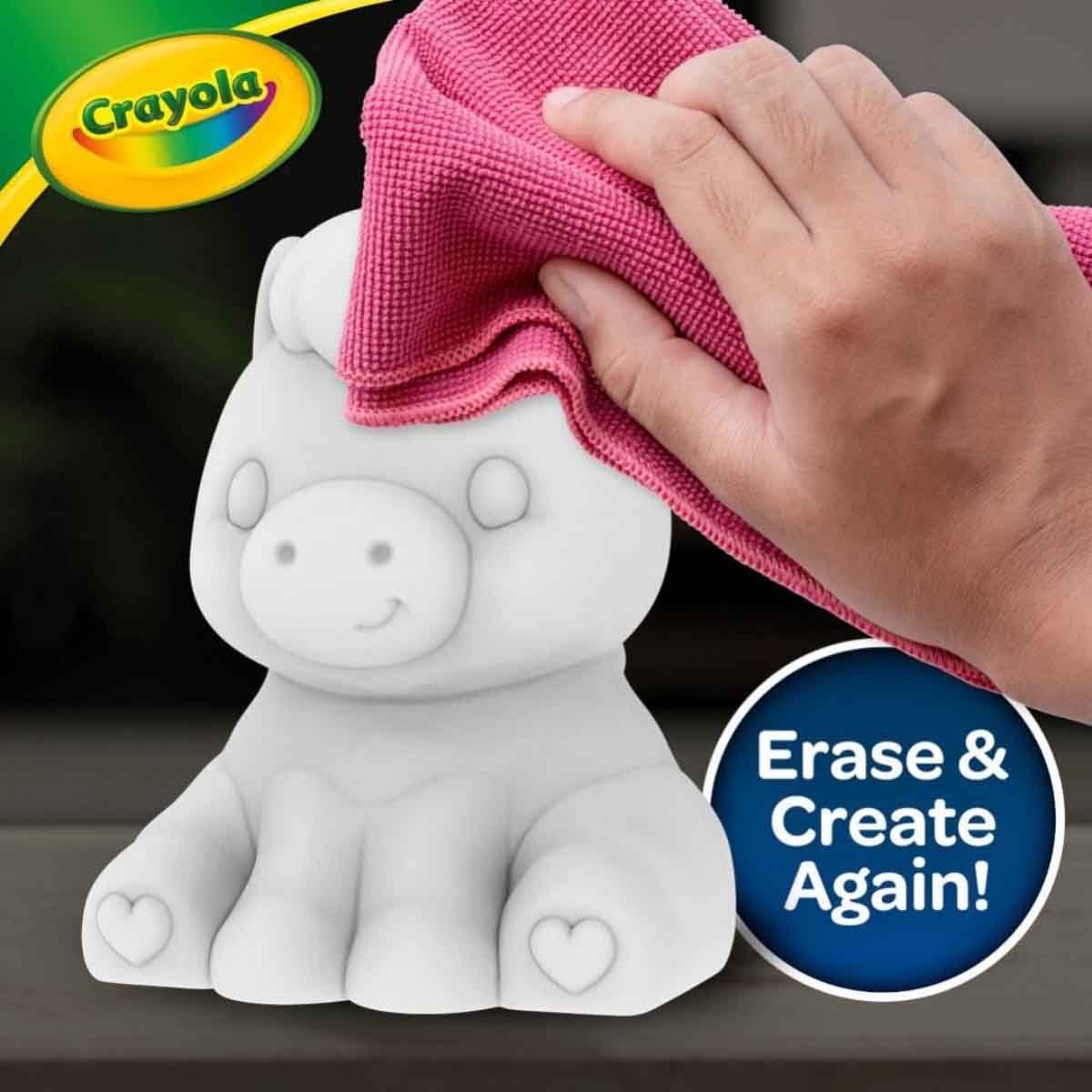 كرايولا لايت ابس مجموعة لعب يونيكورن مضيء في الظلام، للجنسين، 5-7 سنوات