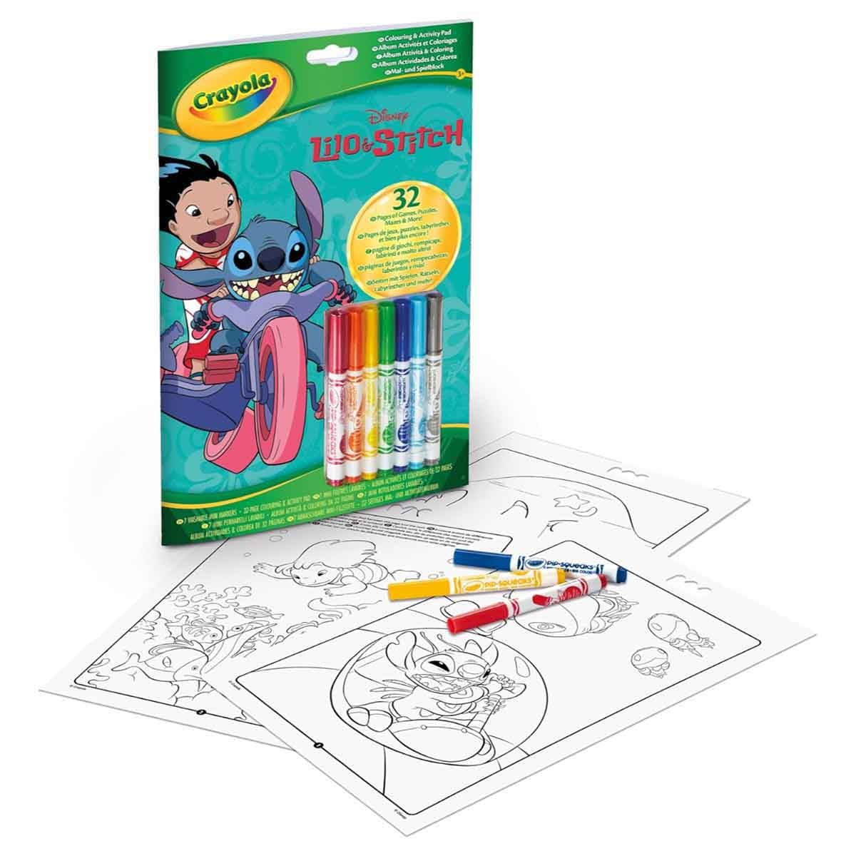 Crayola Lilo & Stitch Coloring & Activity Set Unisex, 3-4 Years