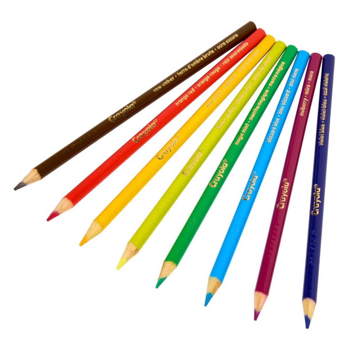 Crayola Limited Edition Collection Colored Pencils Unisex, 5-7 Years, Pack of 8