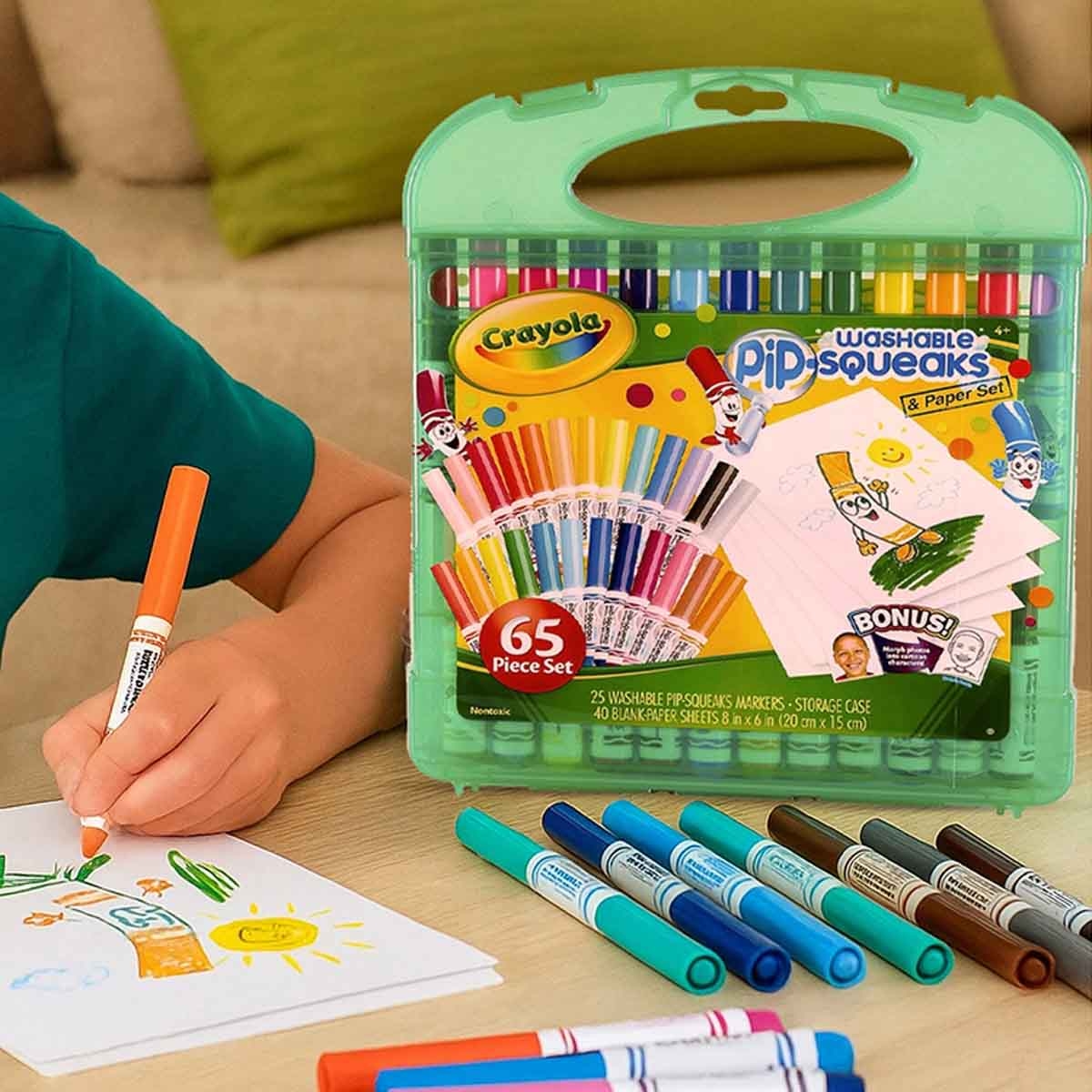 Crayola Limited Edition Crayons with Imagination Art Set & Drawing Set Bundle Pack Unisex, 5-7 Years