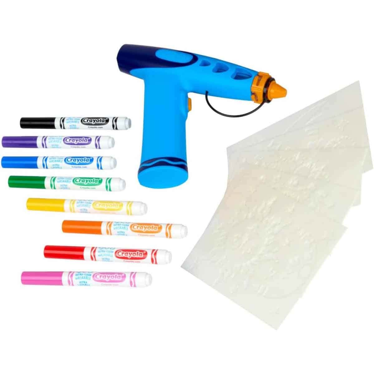 Crayola Marker Airbrush Spray Art Kit Unisex, 5-7 Years