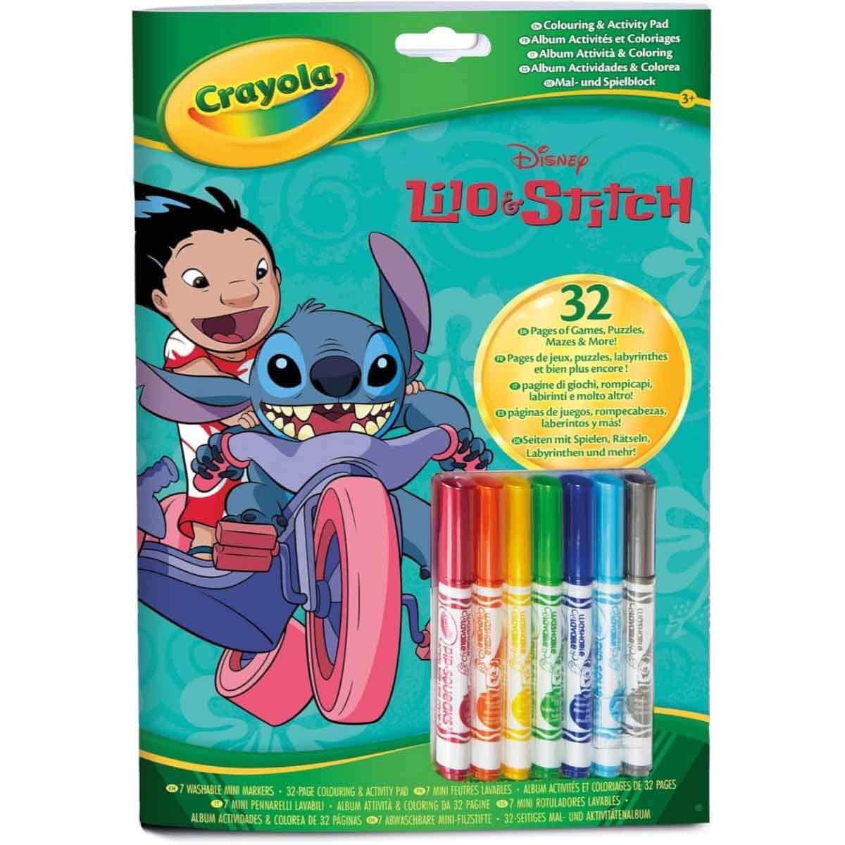 Crayola Mini Art Case with Coloring & Activity Set & Crayons Bundle Pack Unisex, 3-4 Years
