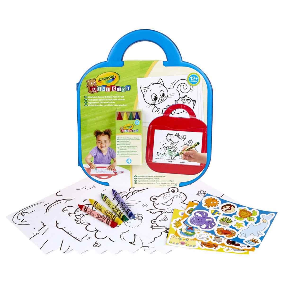 Crayola Mini Kids Dry Erase Mat Toddler, 0-2 Years