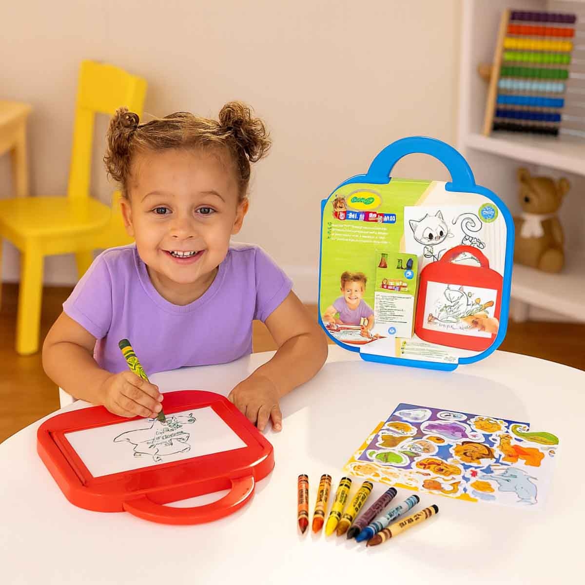Crayola Mini Kids Dry Erase Mat Toddler, 0-2 Years
