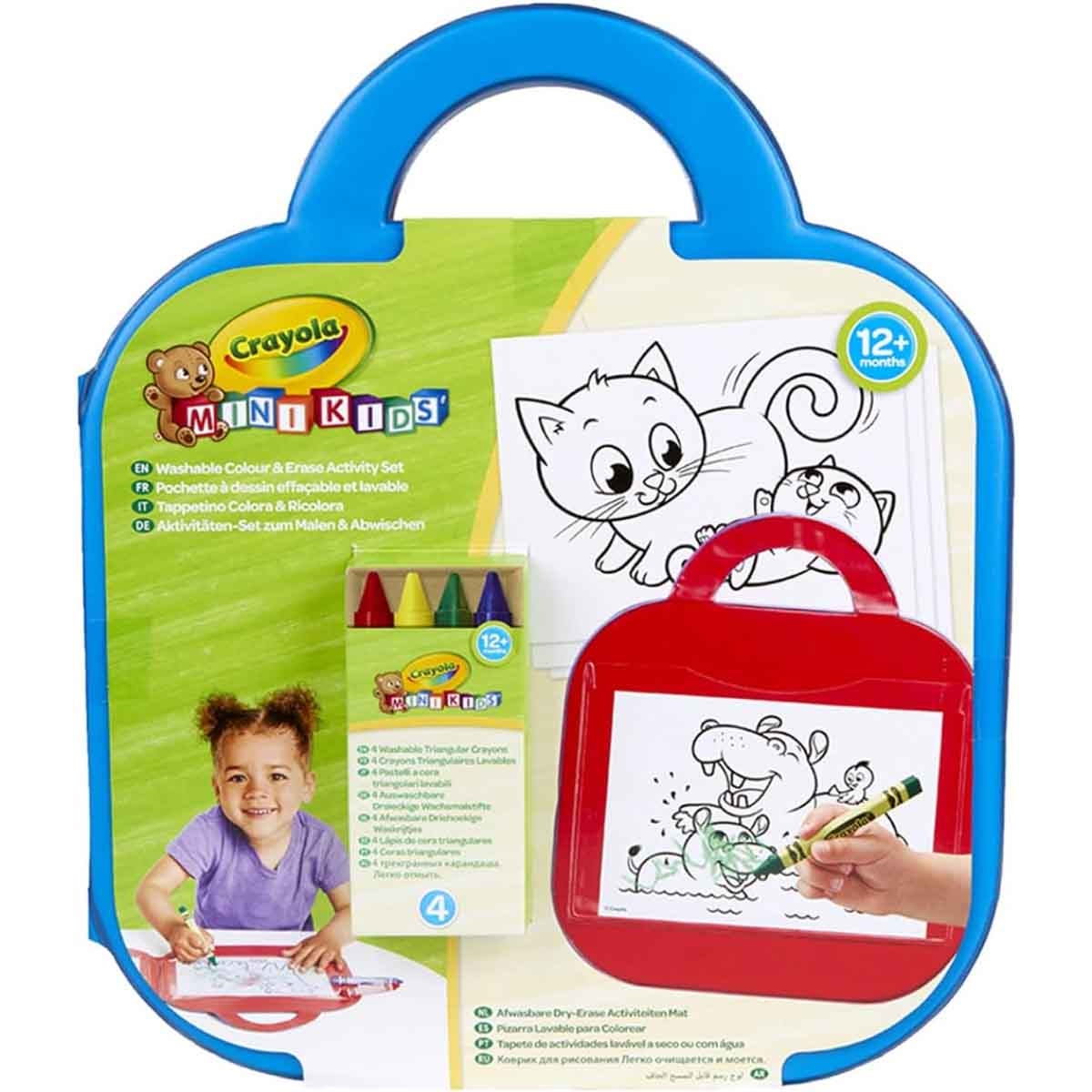 Crayola Mini Kids Dry Erase Mat Toddler, 0-2 Years