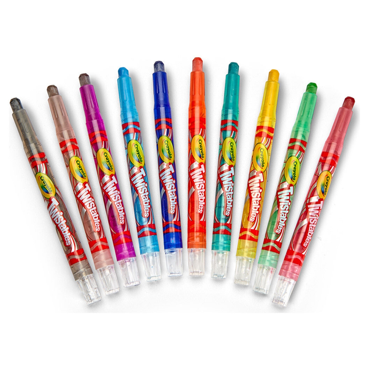 Crayola Mini Twistables Crayons Unisex, 3-4 Years, Pack of 10