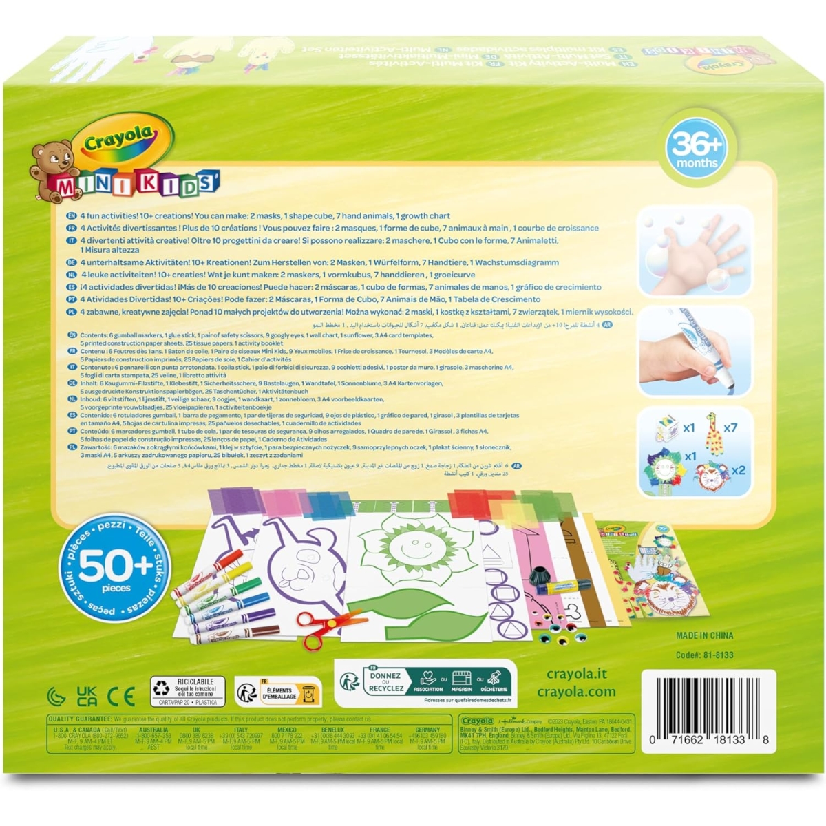 Crayola Mk Multi Activity Kit Unisex, 3-4 Years