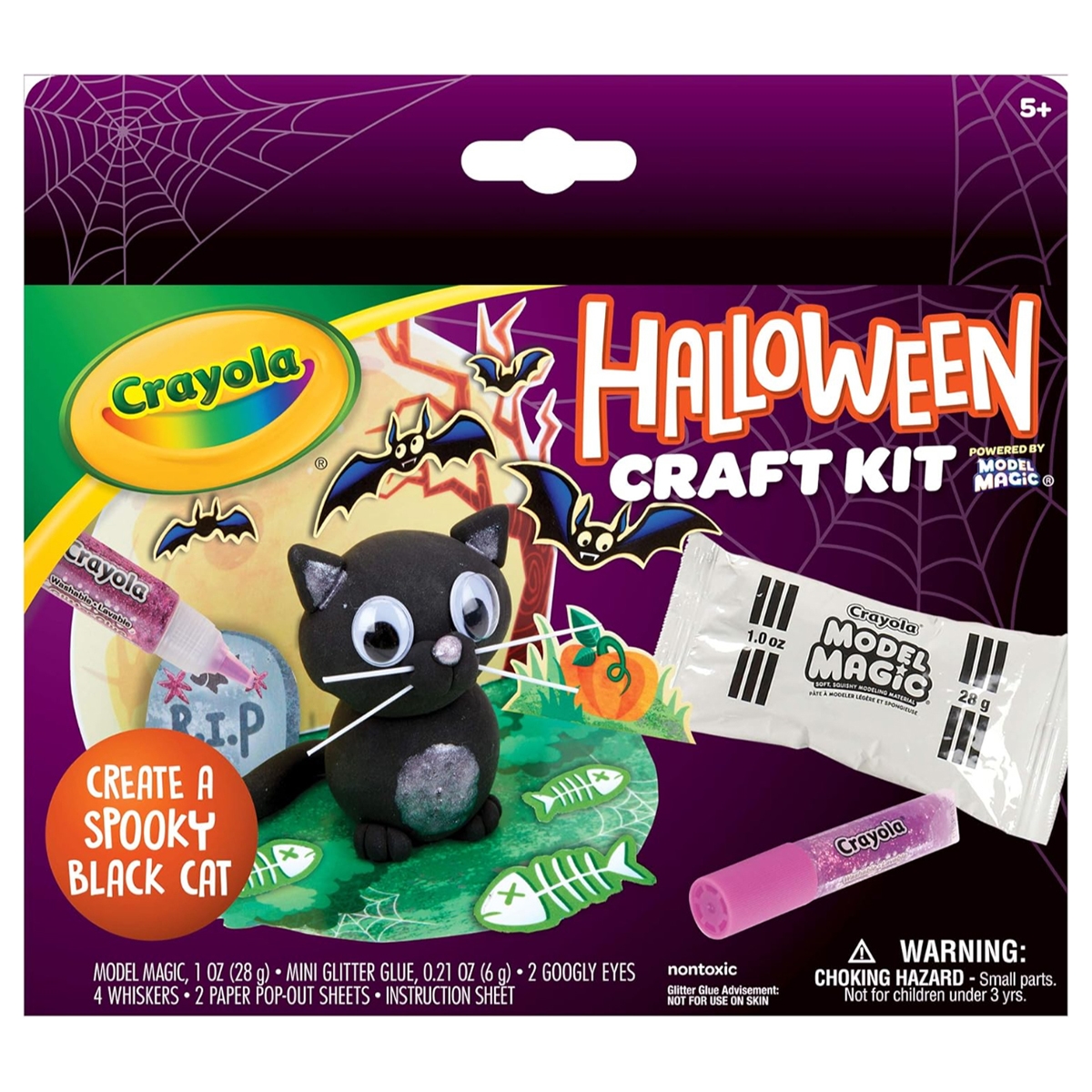 Crayola Model Magic Halloween Craft Kit Unisex, 5-7 Years