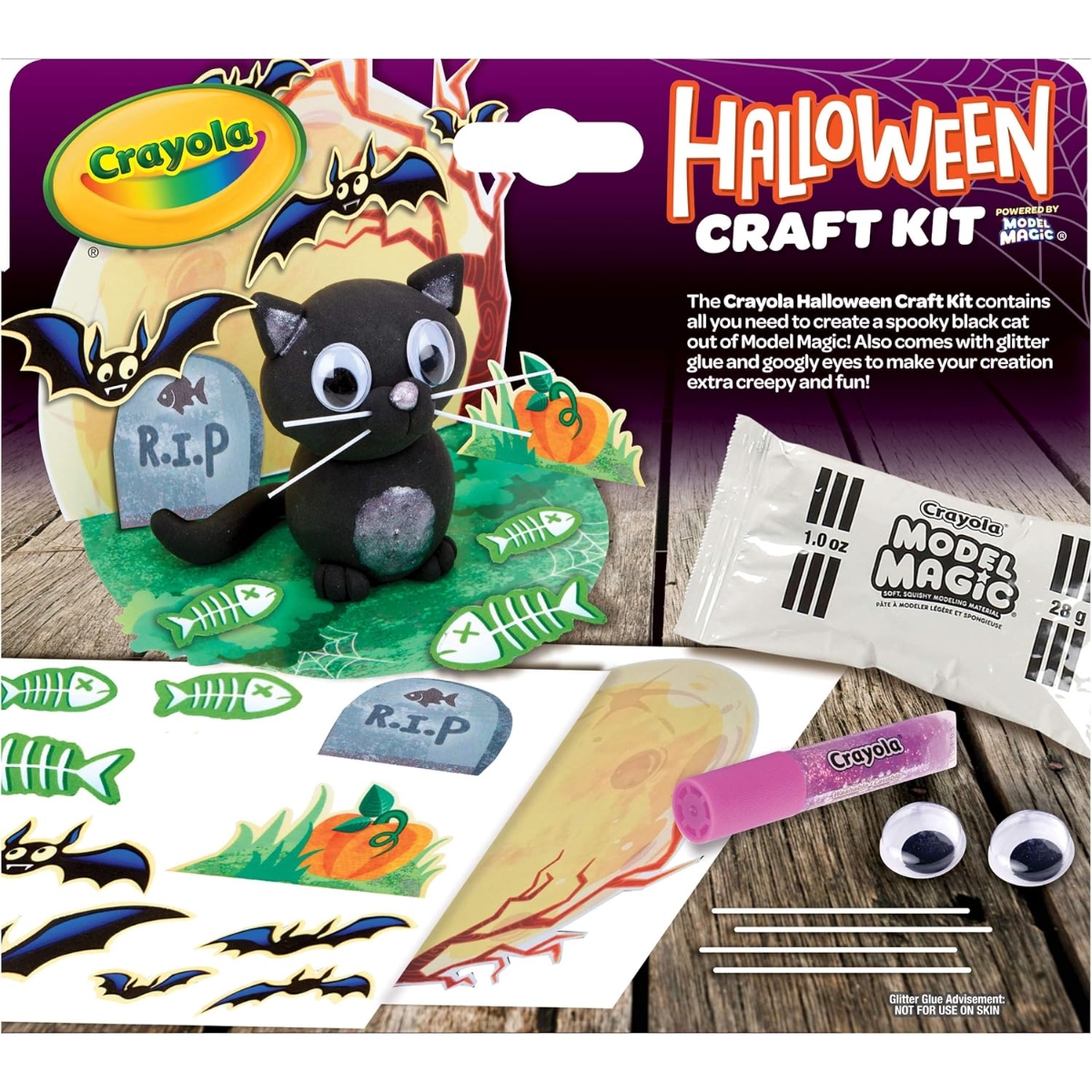Crayola Model Magic Halloween Craft Kit Unisex, 5-7 Years