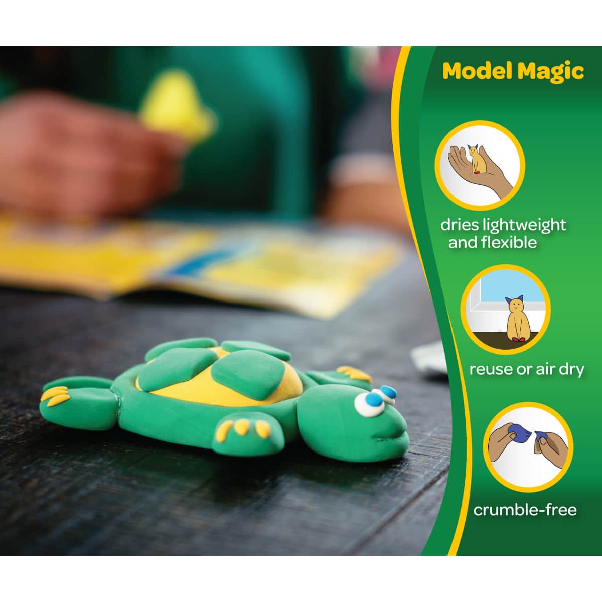 Crayola Model Magic Natural Colors Modeling Compound Unisex, 3-4 Years